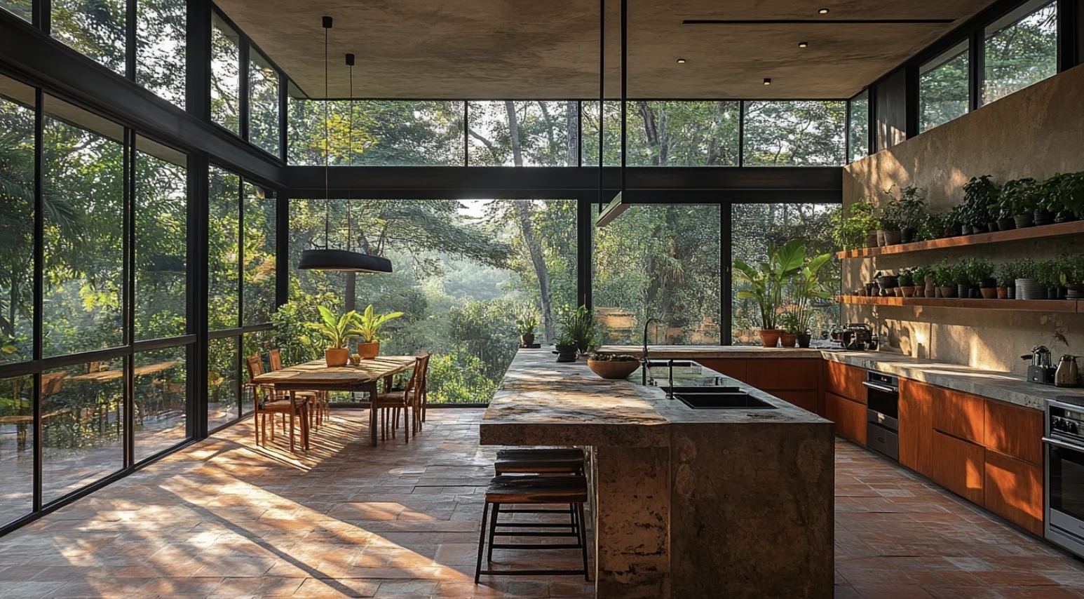 Kitchen — Indoor Oasis